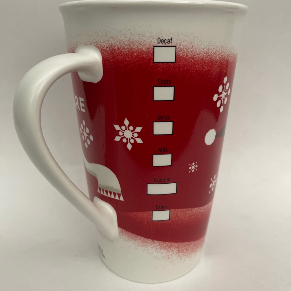 Starbucks 2010 Christmas Nouve Large Mug NWT - Picture 4 of 7